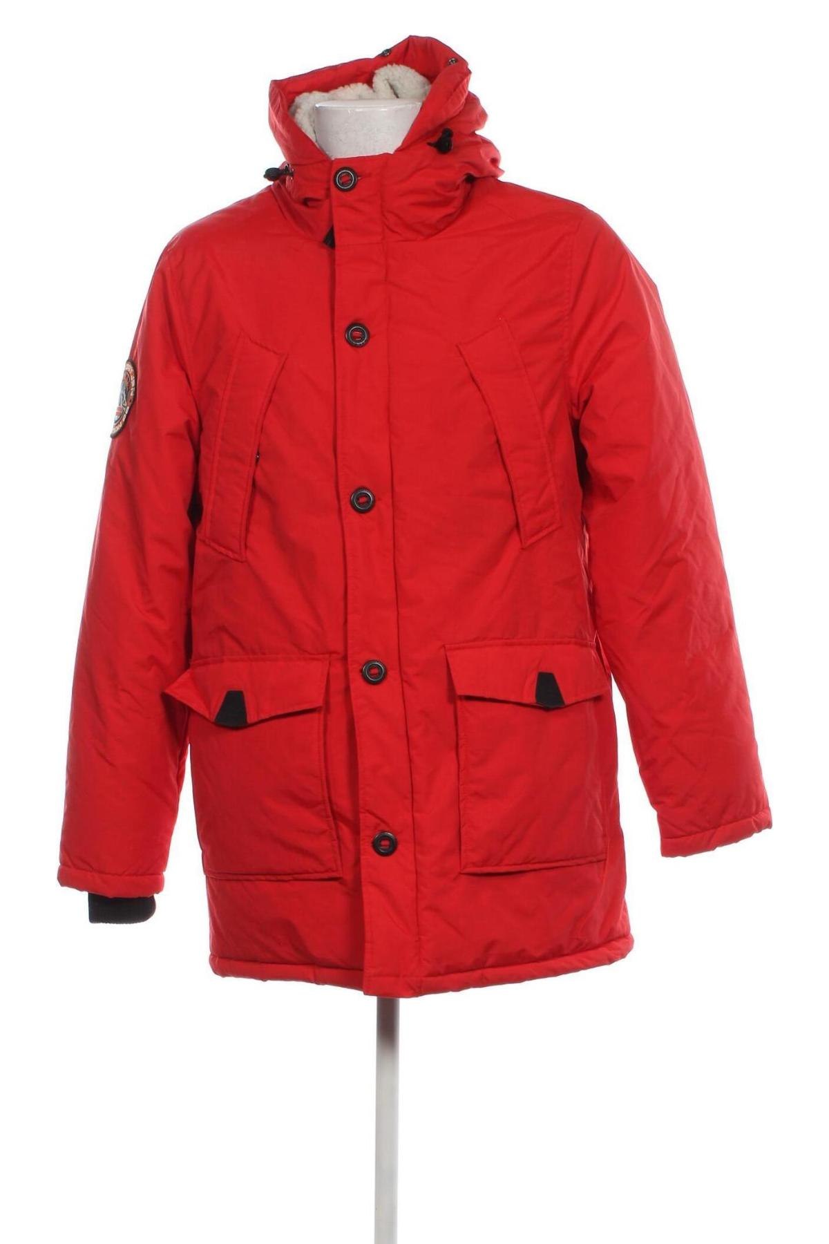 Herrenjacke Superdry, Größe XL, Farbe Rot, Preis € 55,01