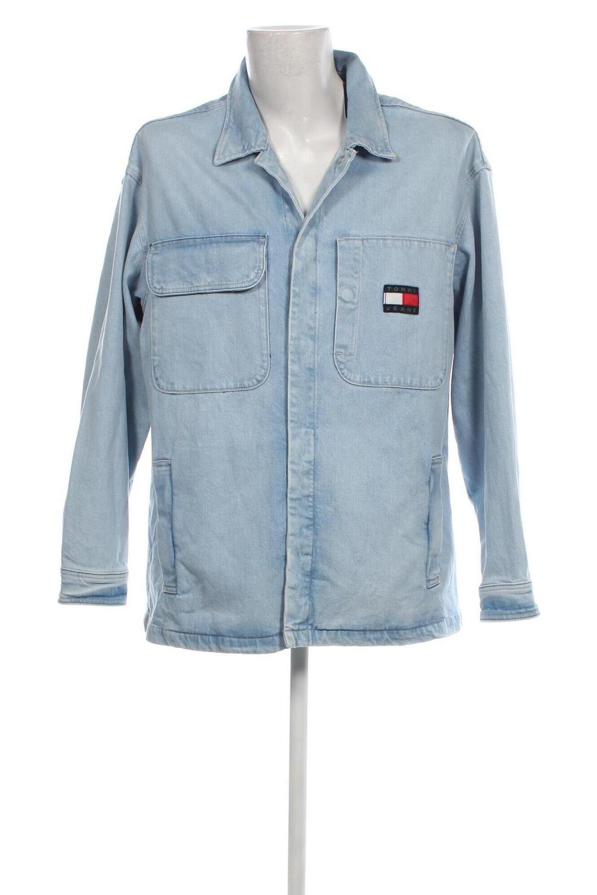 Ανδρικό μπουφάν Tommy Jeans, Μέγεθος L, Χρώμα Μπλέ, Τιμή 61,80 €