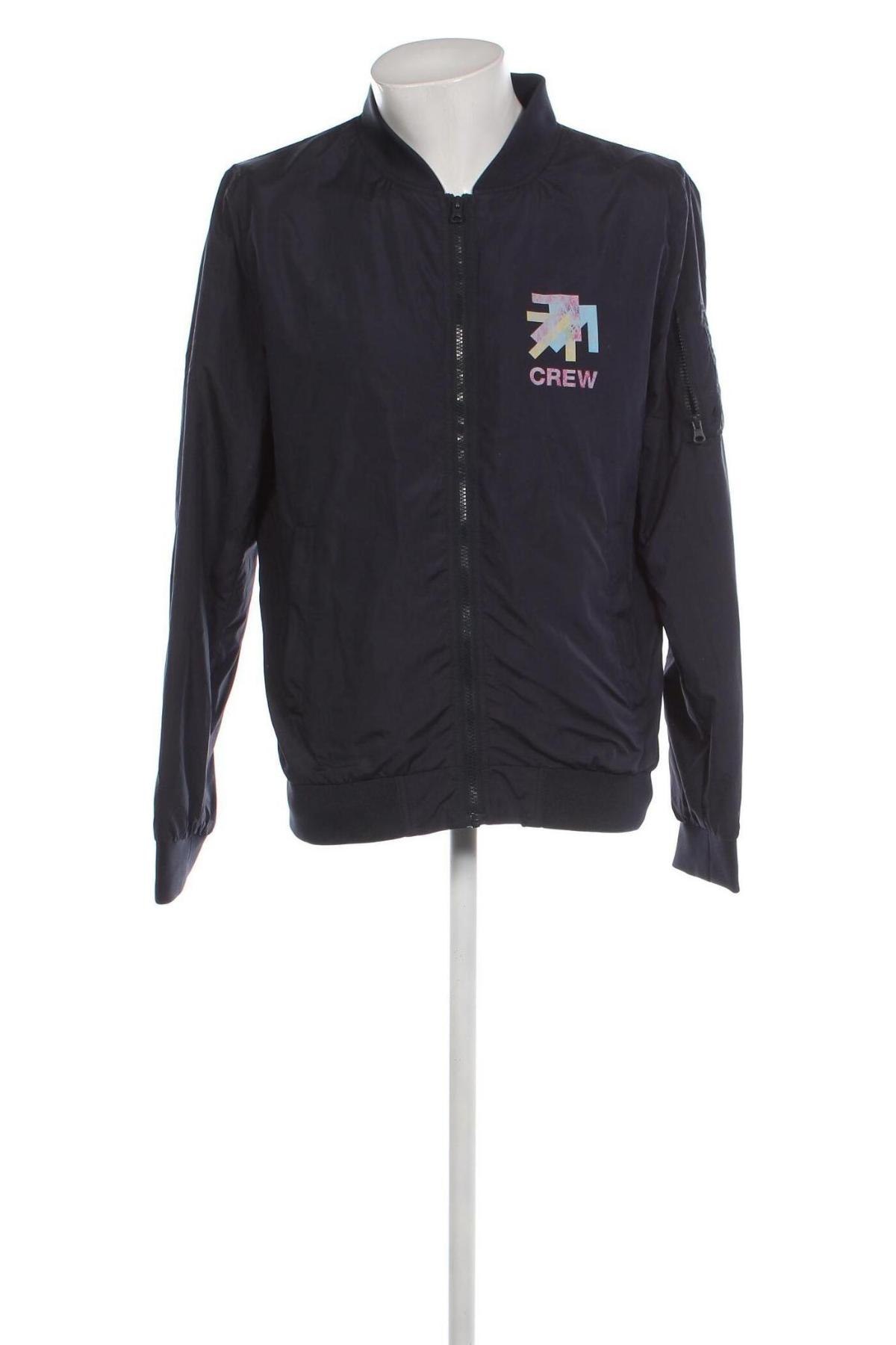 Ανδρικό μπουφάν Urban Classics, Μέγεθος L, Χρώμα Μπλέ, Τιμή 14,85 €