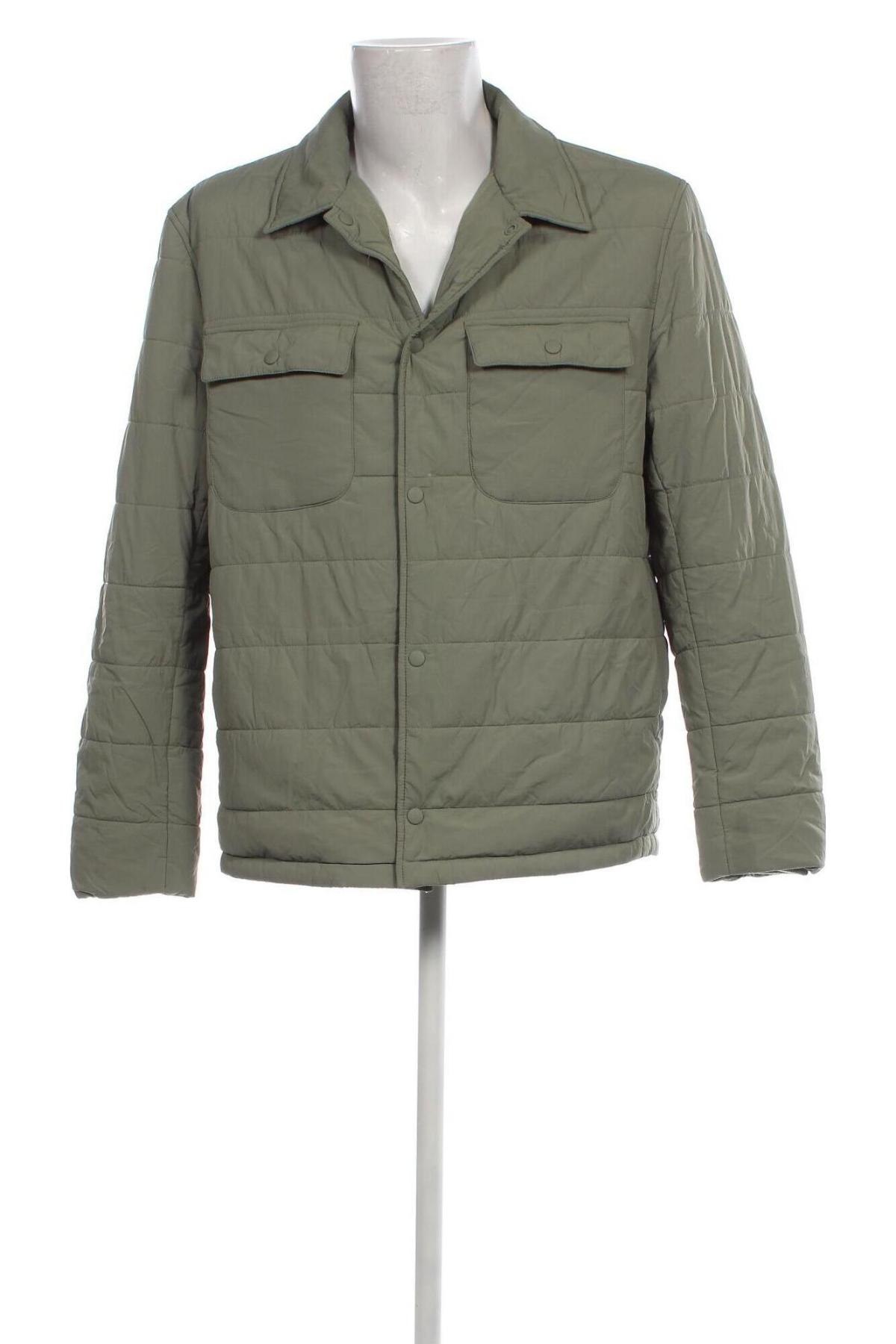 Herrenjacke Zara, Größe L, Farbe Grün, Preis € 13,69