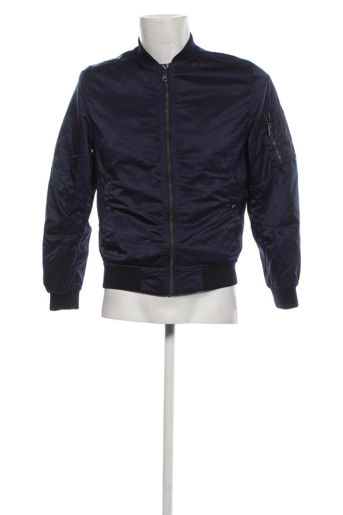 Herrenjacke Zara, Größe S, Farbe Blau, Preis 28,53 €