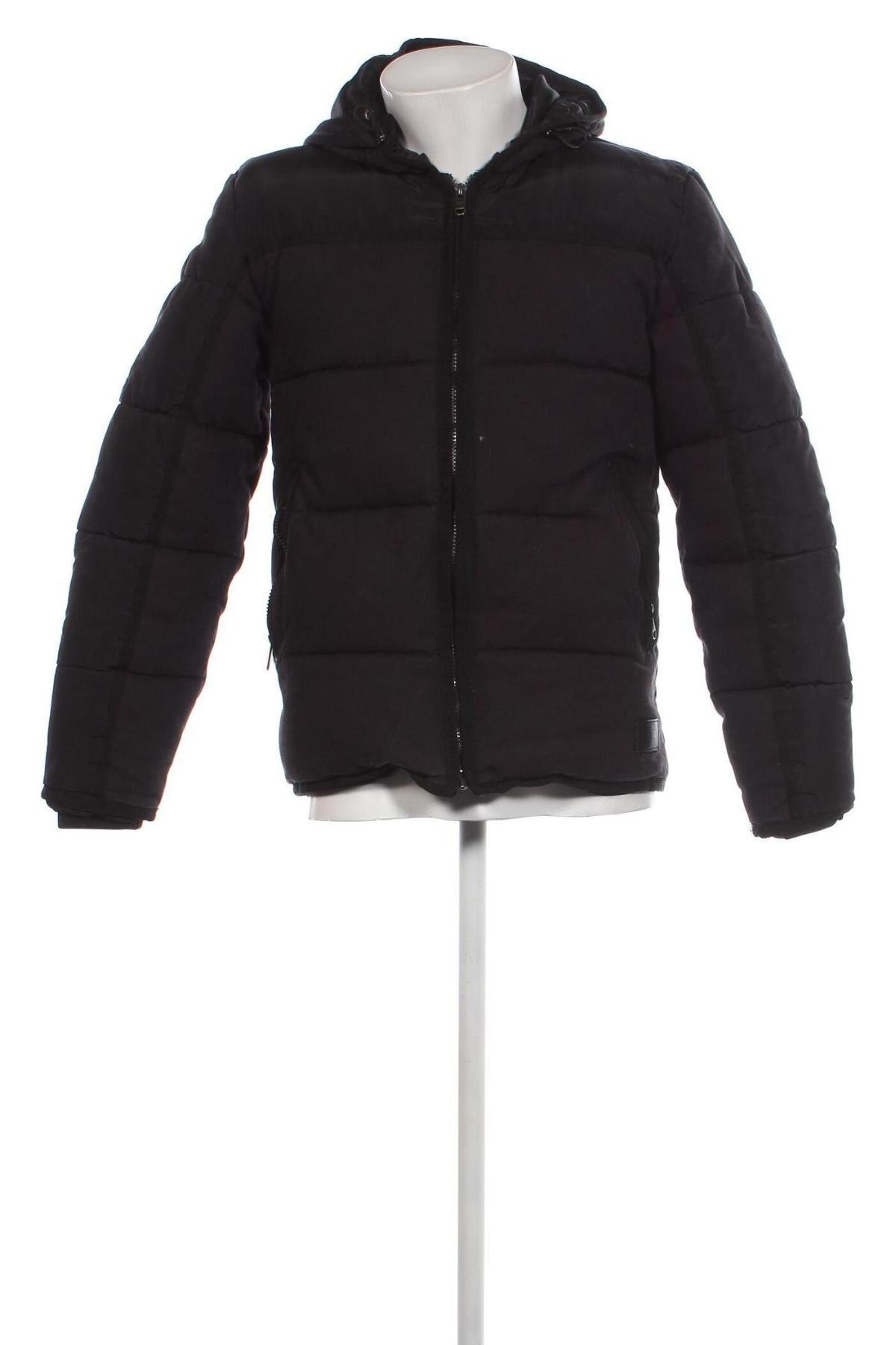 Pánska bunda  Zara, Veľkosť S, Farba Čierna, Cena  13,99 €