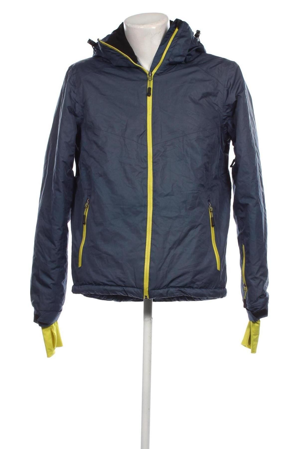 Herrenjacke für Wintersports Crivit, Größe M, Farbe Blau, Preis € 20,99