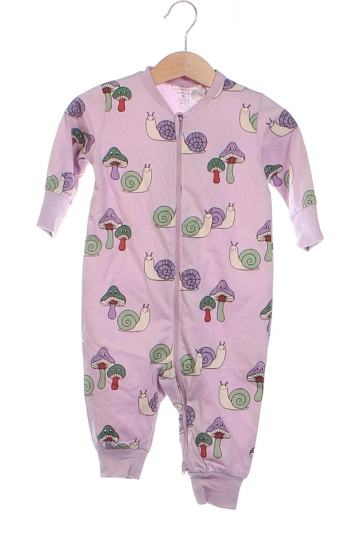 Pijama Lindex, Mărime 3-6m/ 62-68 cm, Culoare Mov, Preț 31,82 Lei