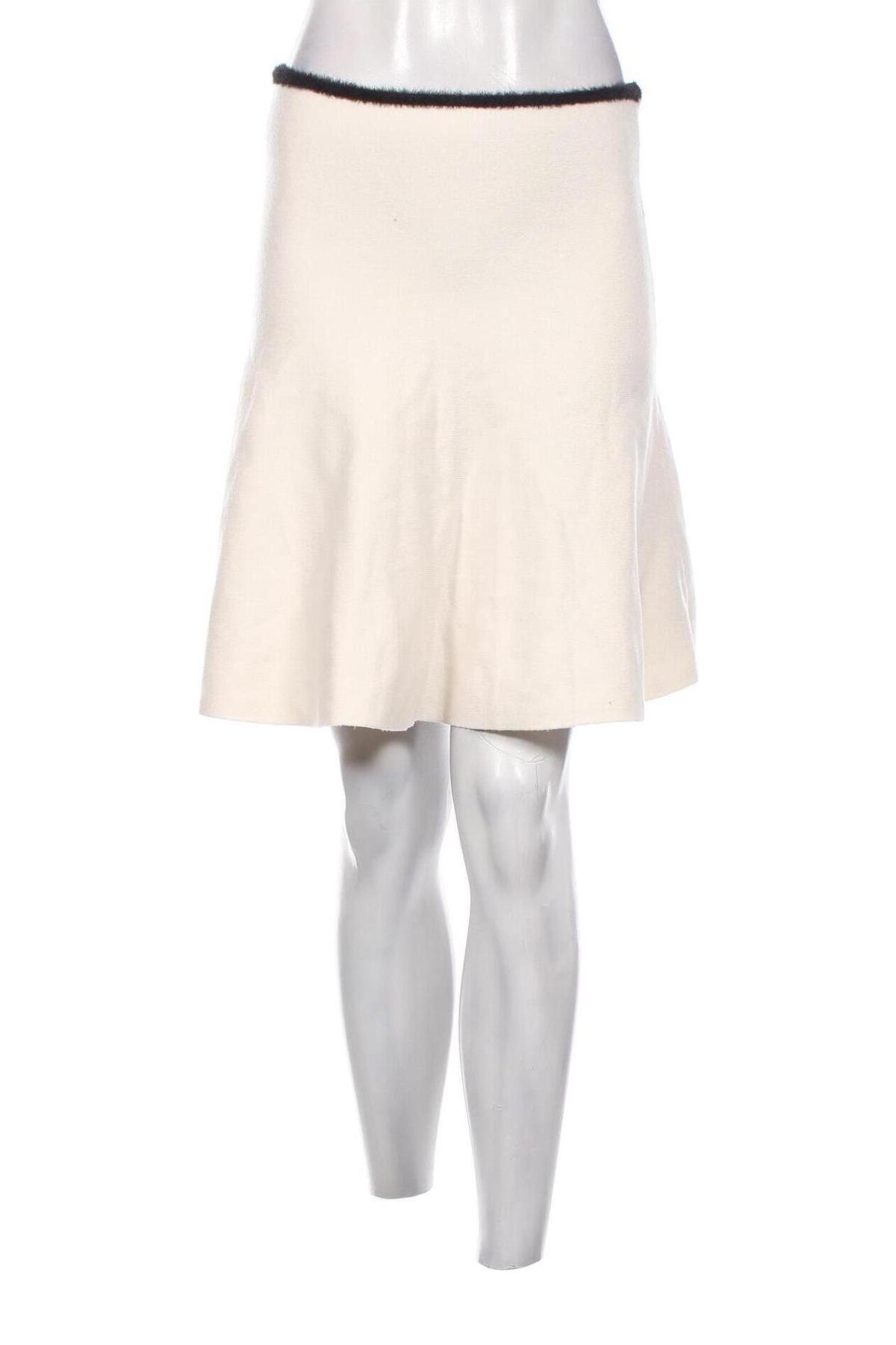 Φούστα Zara Knitwear, Μέγεθος M, Χρώμα Εκρού, Τιμή 11,32 €