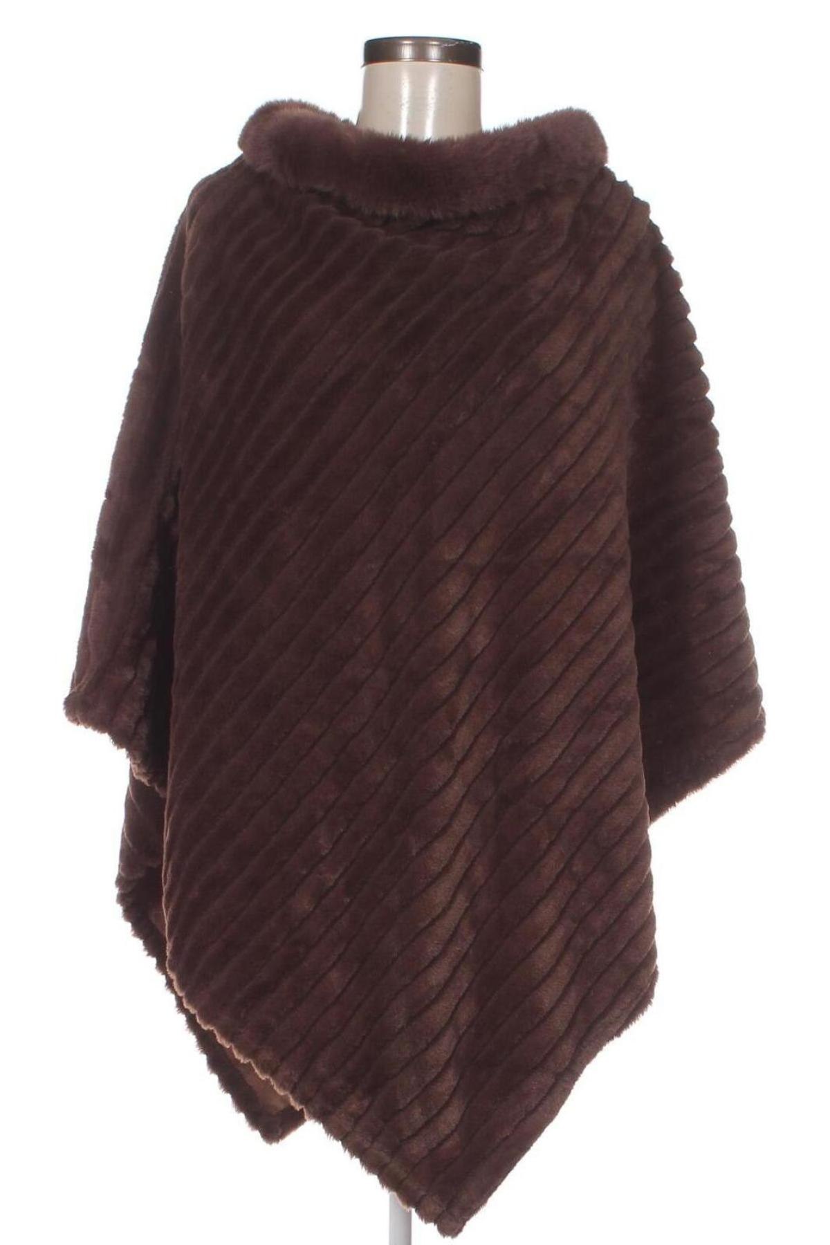 Poncho, Größe M, Farbe Braun, Preis € 19,48