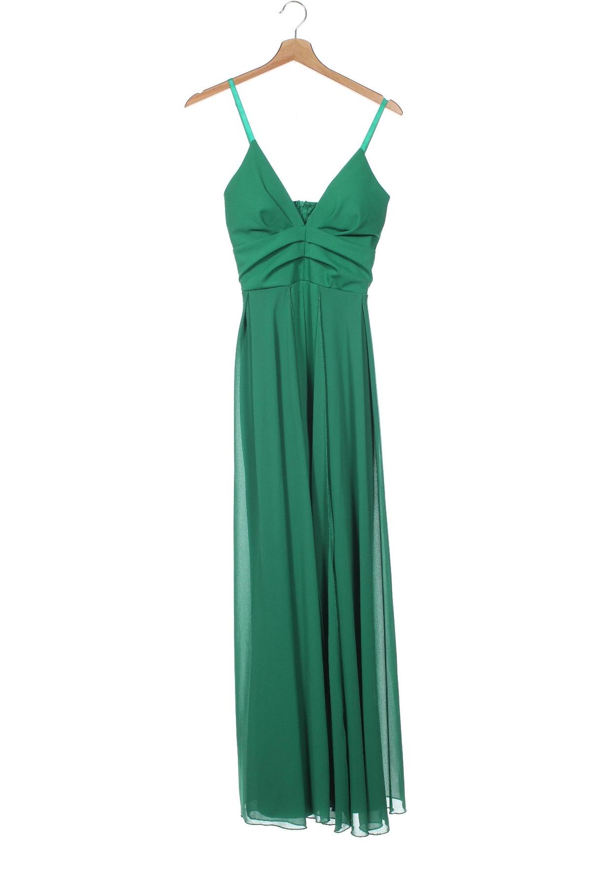 Rochie, Mărime XXS, Culoare Verde, Preț 96,20 Lei