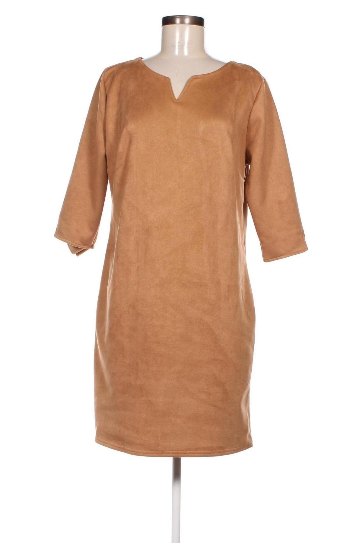 Kleid, Größe XL, Farbe Braun, Preis 9,00 €
