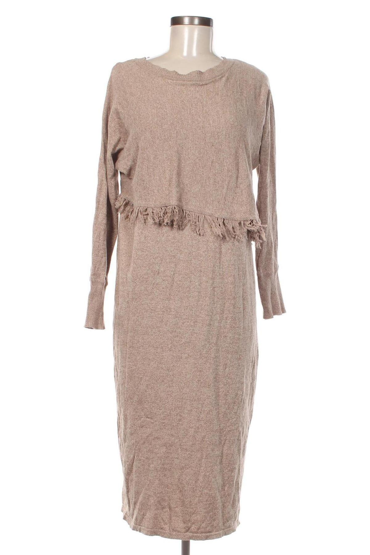 Kleid, Größe L, Farbe Beige, Preis € 10,09