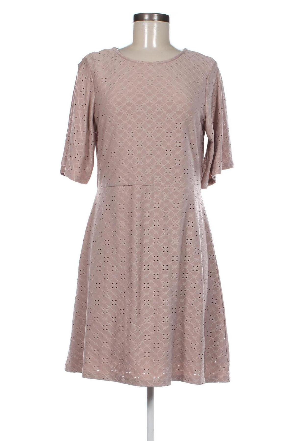 Kleid, Größe L, Farbe Aschrosa, Preis € 15,41