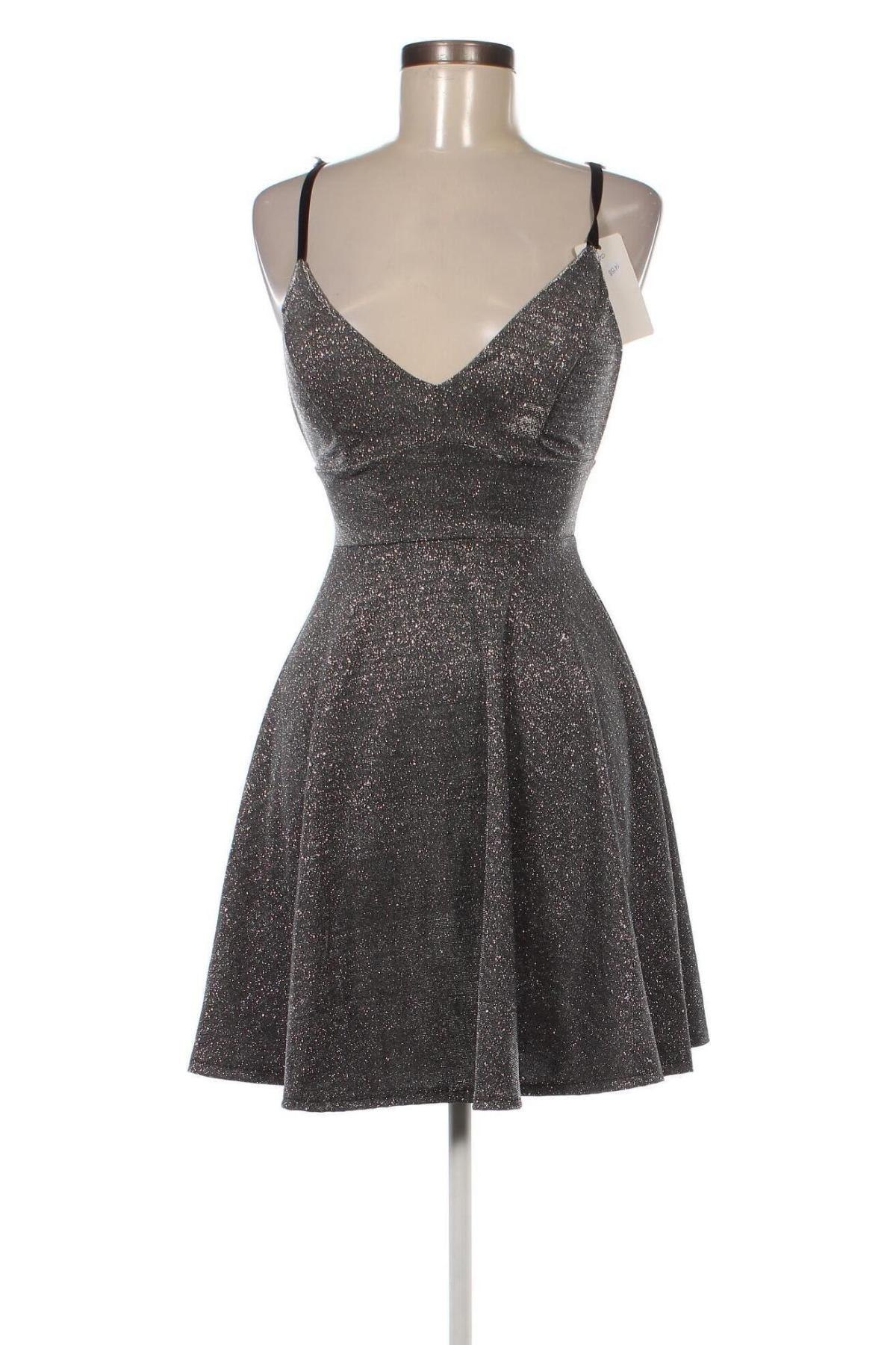 Kleid, Größe M, Farbe Silber, Preis 47,57 €