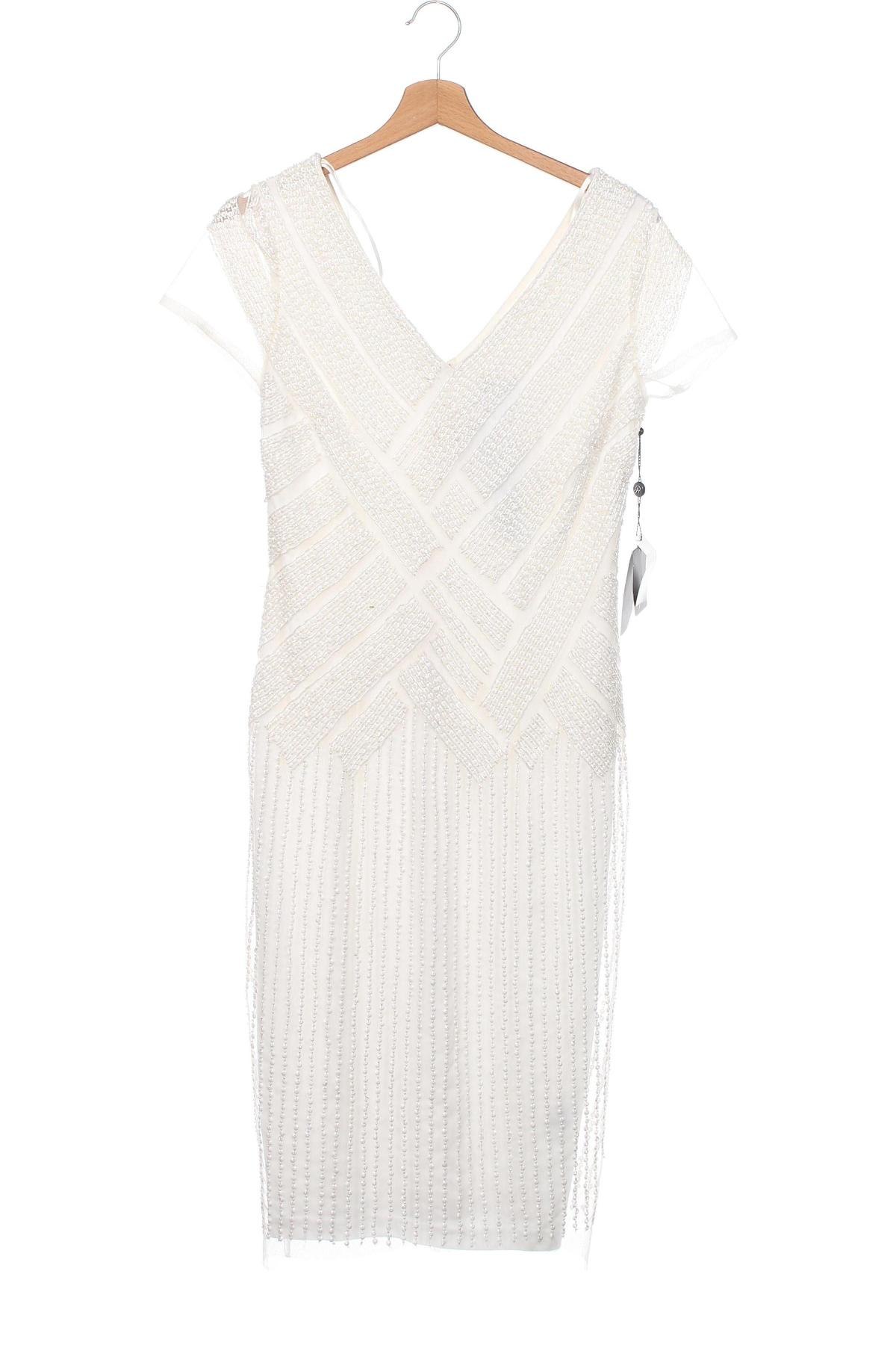 Kleid Adrianna Papell, Größe XS, Farbe Weiß, Preis € 111,48