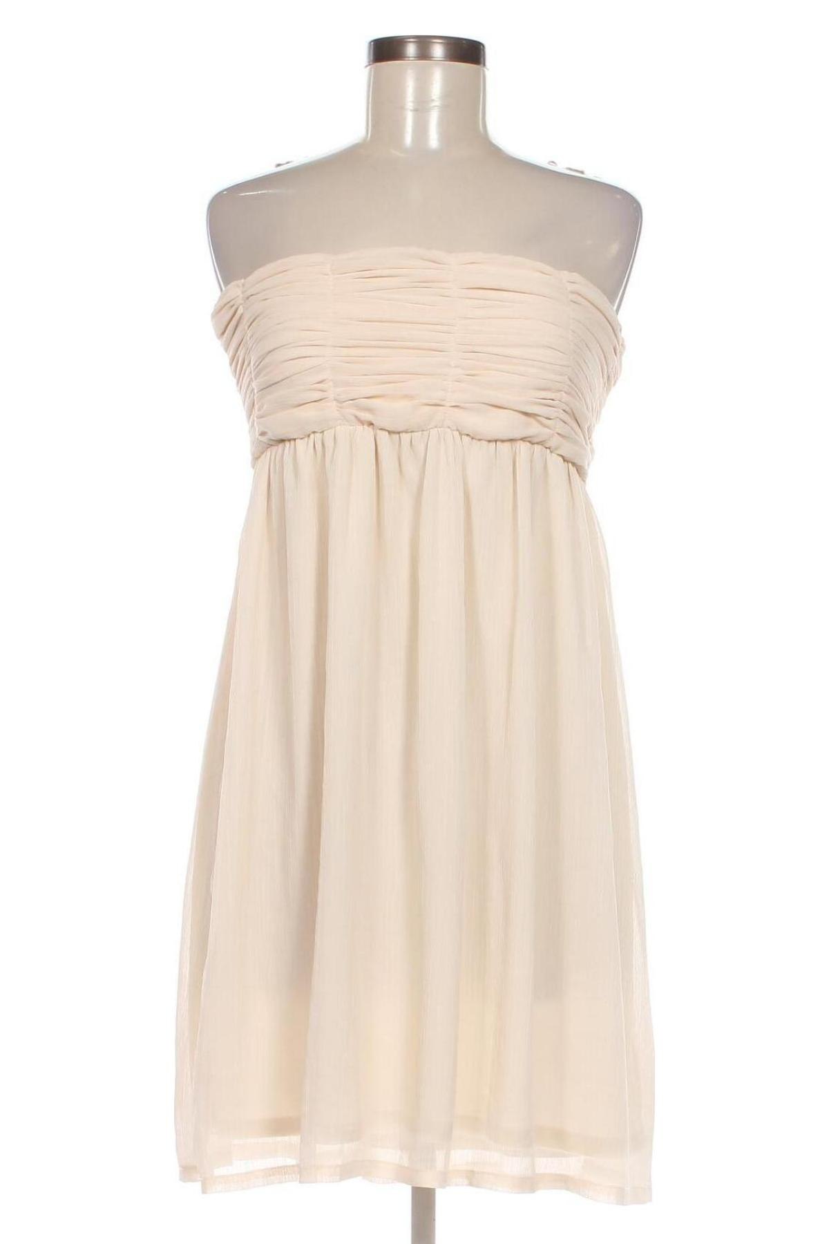 Kleid Bik Bok, Größe M, Farbe Beige, Preis 9,89 €