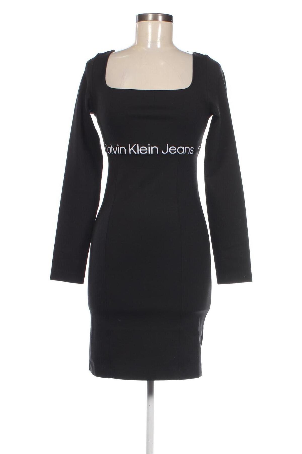 Rochie Calvin Klein Jeans, Mărime S, Culoare Negru, Preț 513,16 Lei