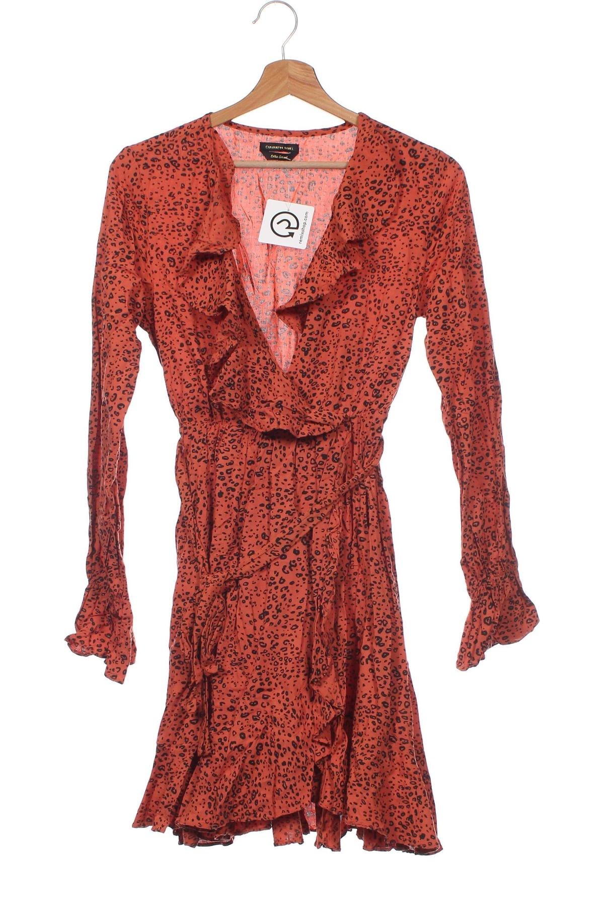 Φόρεμα Colourful Rebel, Μέγεθος XS, Χρώμα Πορτοκαλί, Τιμή 16,63 €