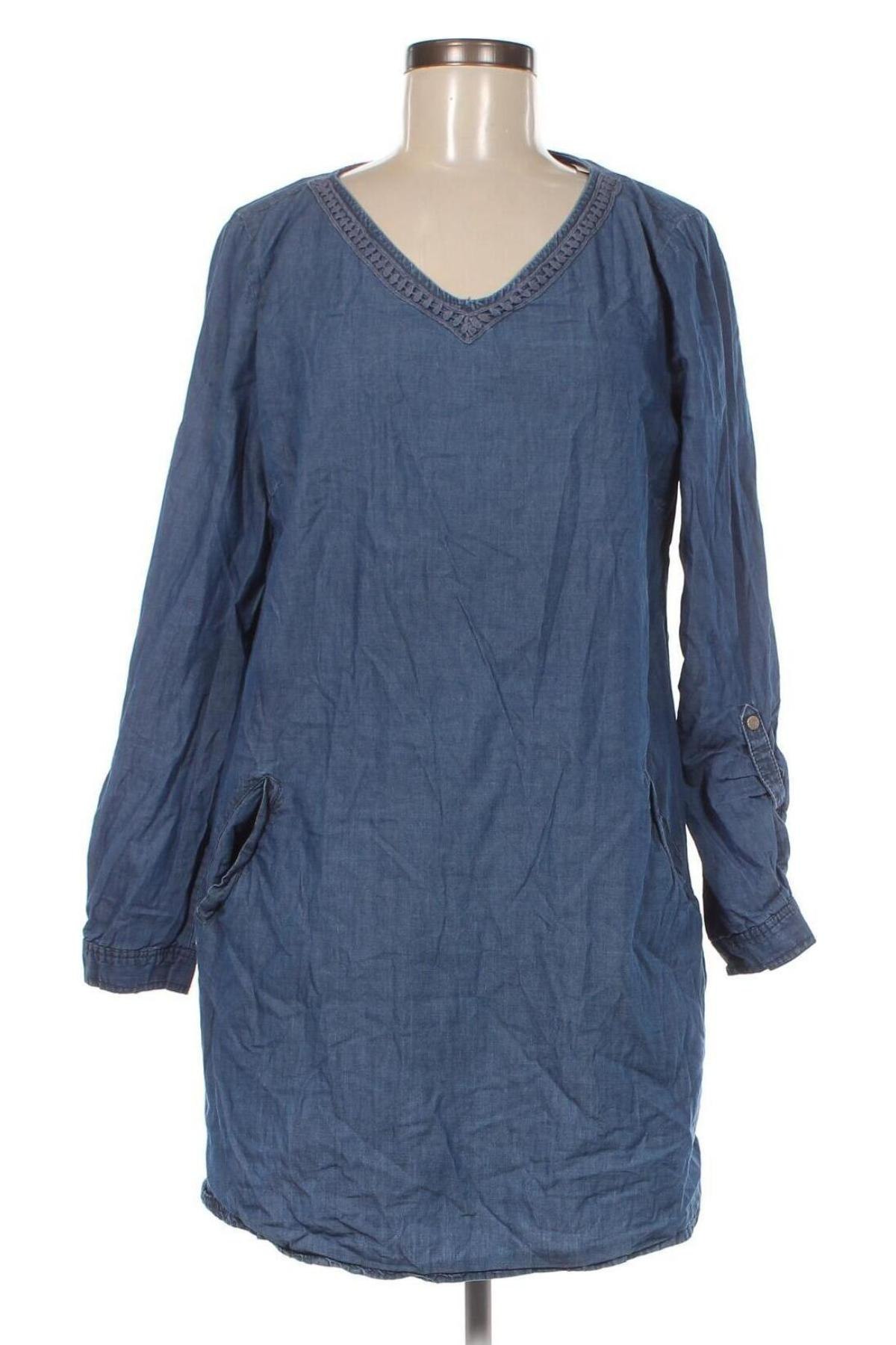 Šaty  Gina Tricot, Veľkosť L, Farba Modrá, Cena  8,42 €