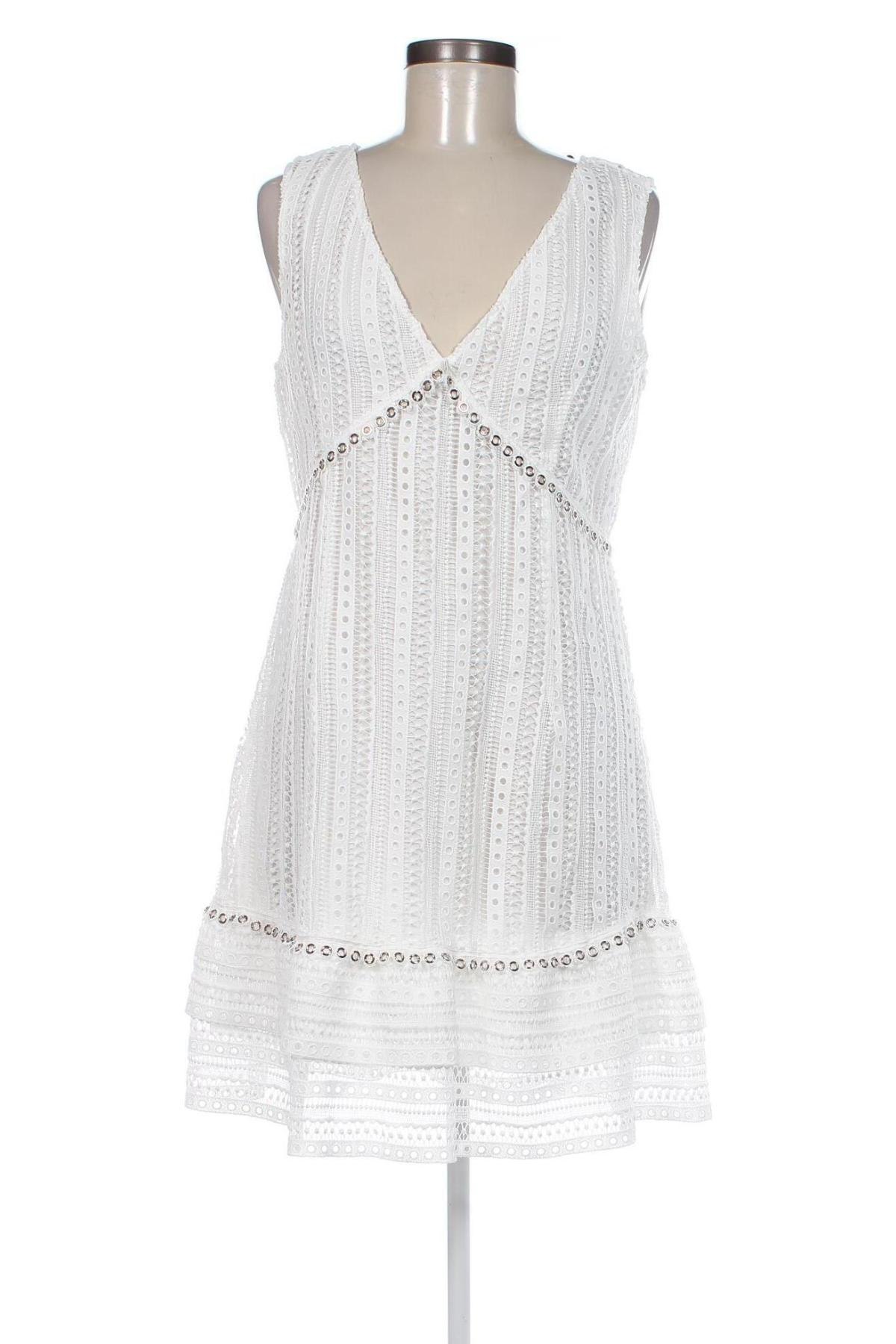 Kleid Guess, Größe L, Farbe Weiß, Preis € 83,61