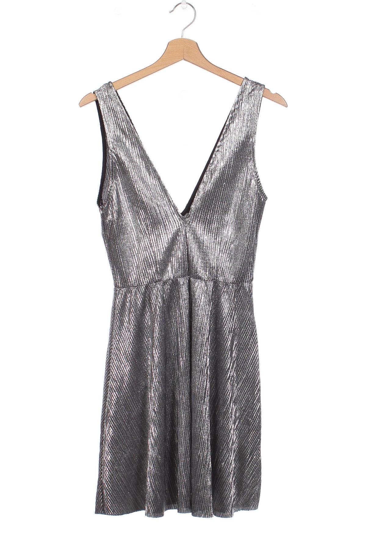 Kleid H&M, Größe M, Farbe Silber, Preis € 21,49