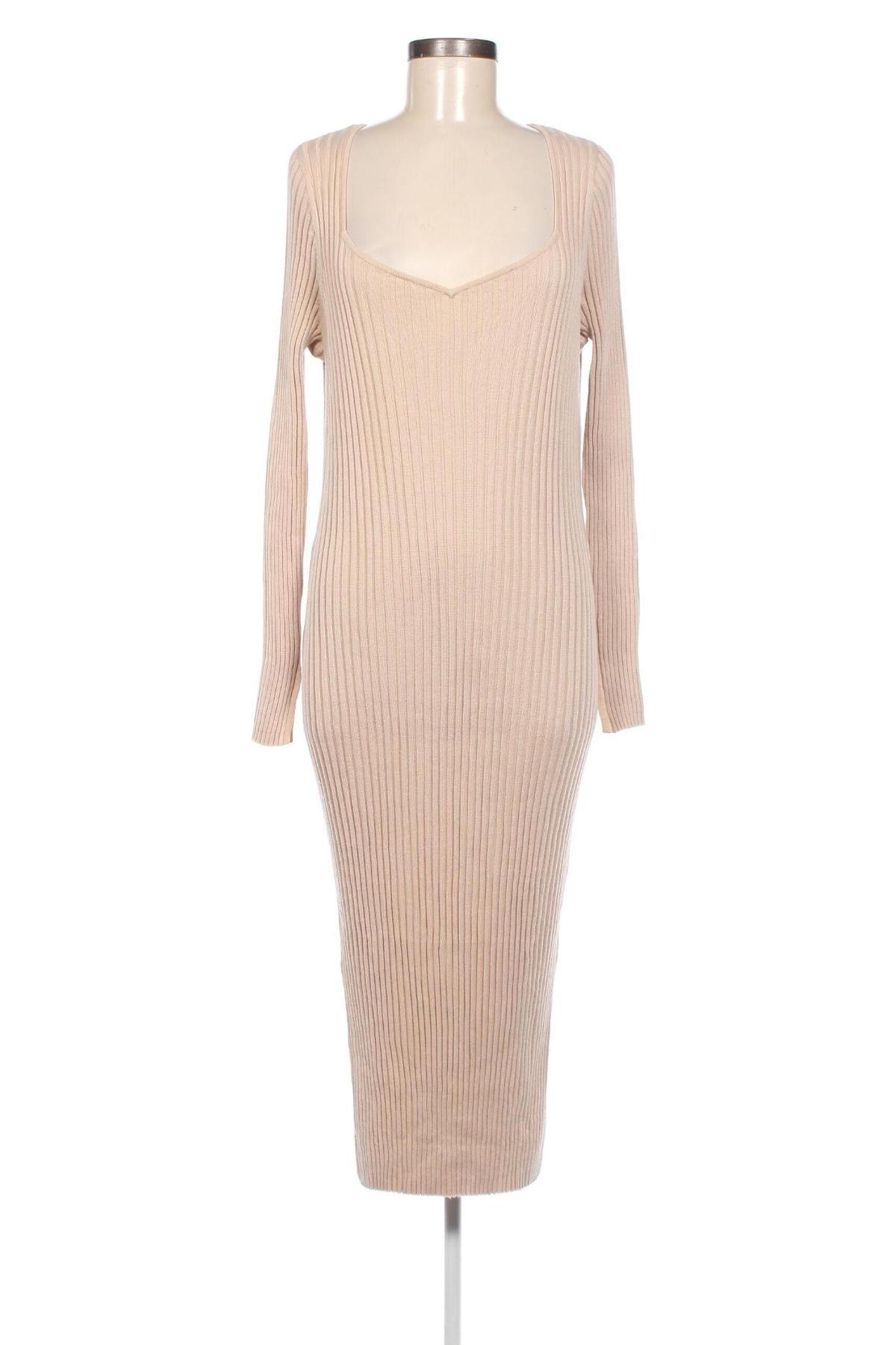 Φόρεμα H&M, Μέγεθος XL, Χρώμα  Μπέζ, Τιμή 7,18 €