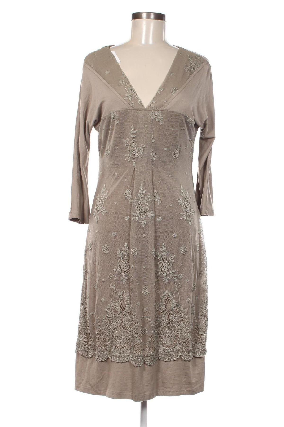 Kleid Heine, Größe M, Farbe Beige, Preis 15,03 €