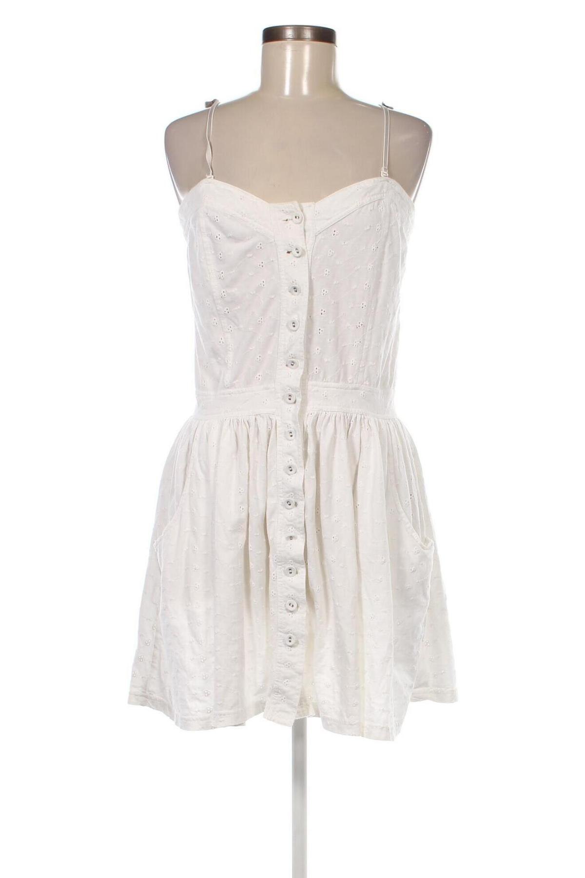 Kleid Indiska, Größe L, Farbe Weiß, Preis € 15,91