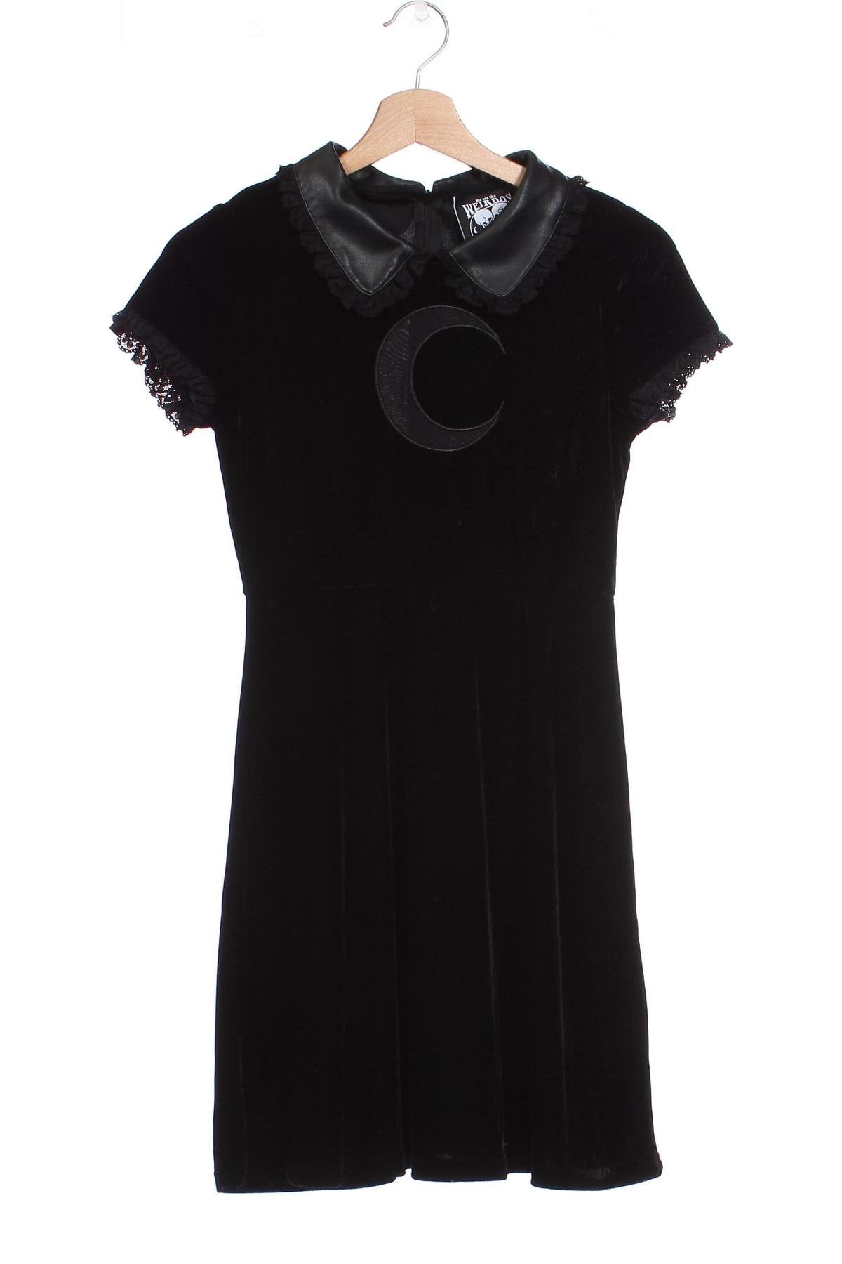 Kleid Killstar, Größe XS, Farbe Schwarz, Preis € 21,48