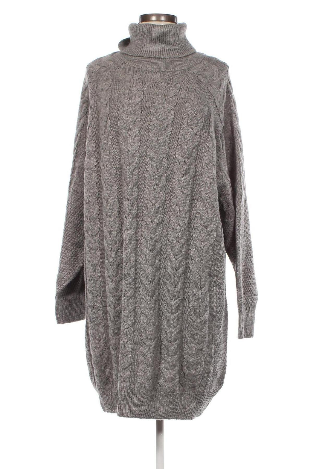 Kleid Laura Torelli, Größe XL, Farbe Grau, Preis 11,10 €