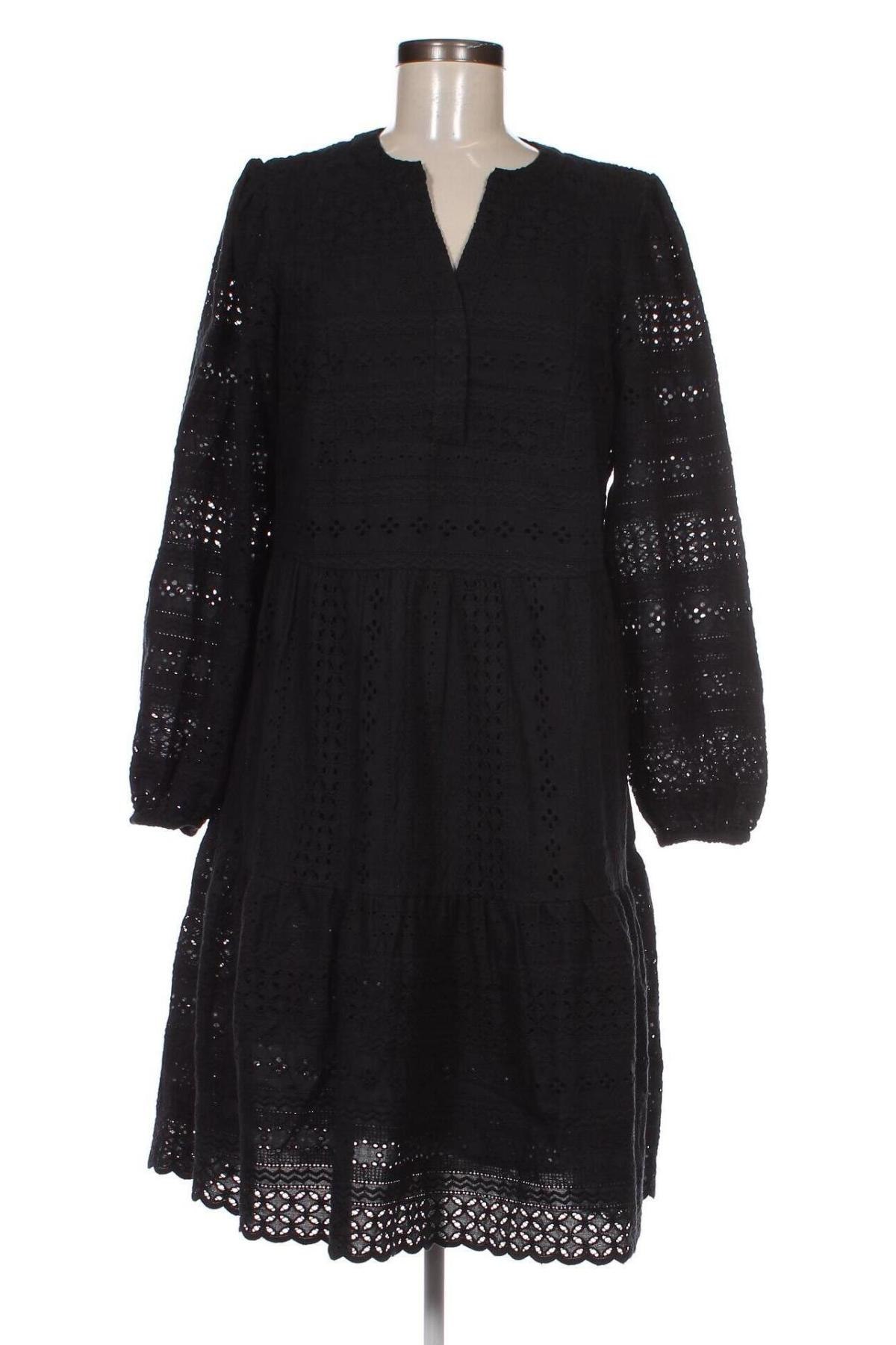Kleid Linea Tesini, Größe M, Farbe Schwarz, Preis 55,67 €