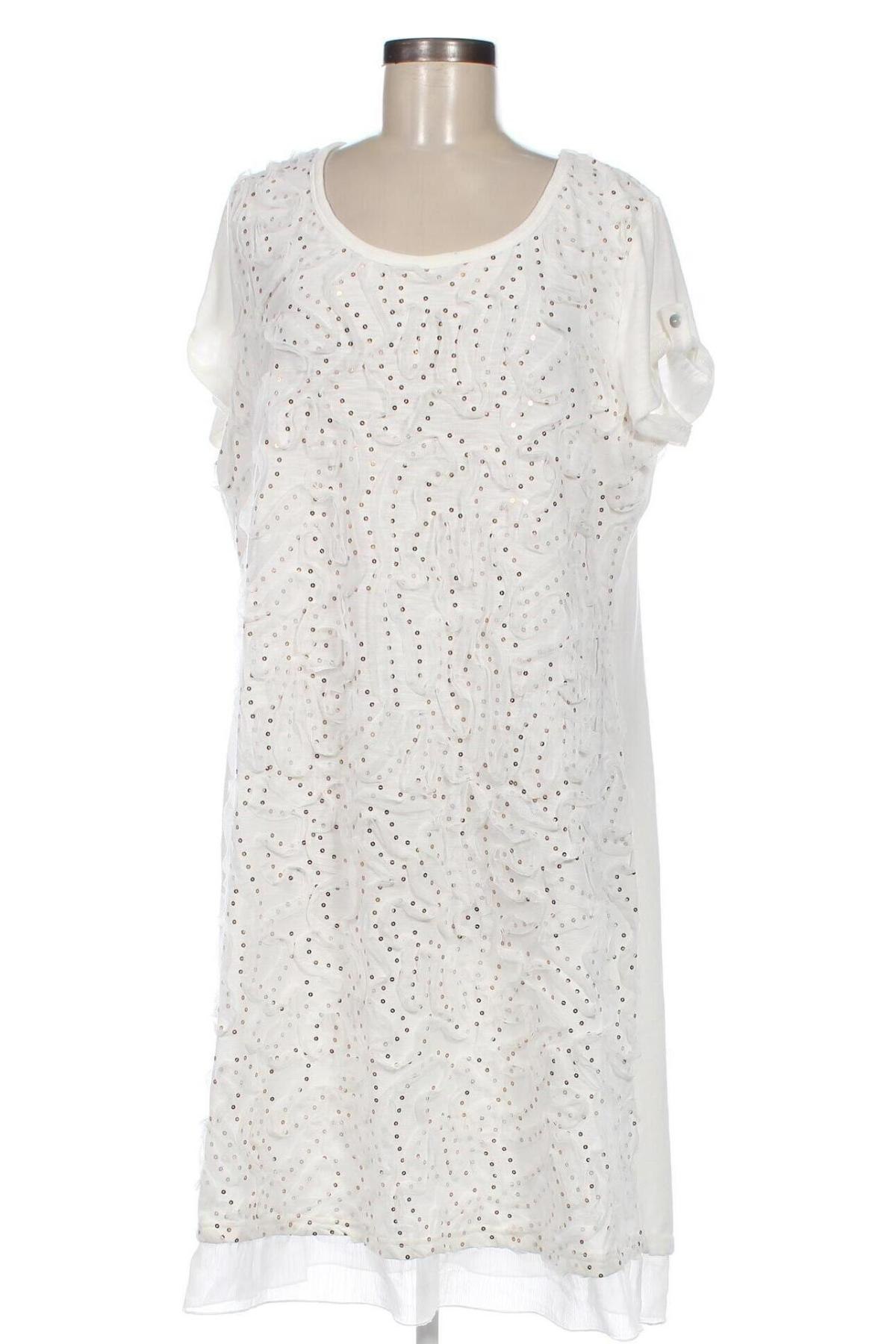 Kleid Linea Tesini, Größe XL, Farbe Weiß, Preis 24,55 €