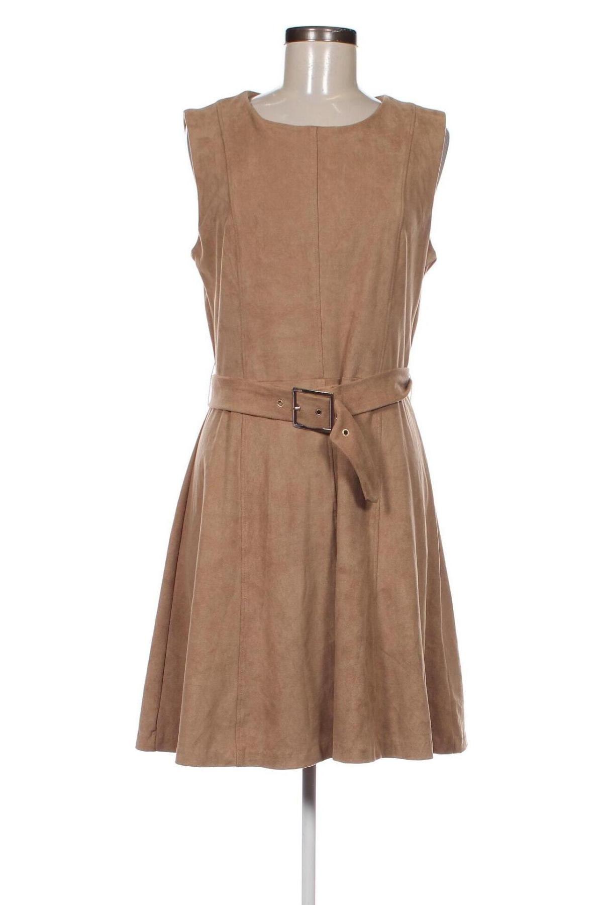 Kleid Lola Liza, Größe L, Farbe Beige, Preis 15,03 €