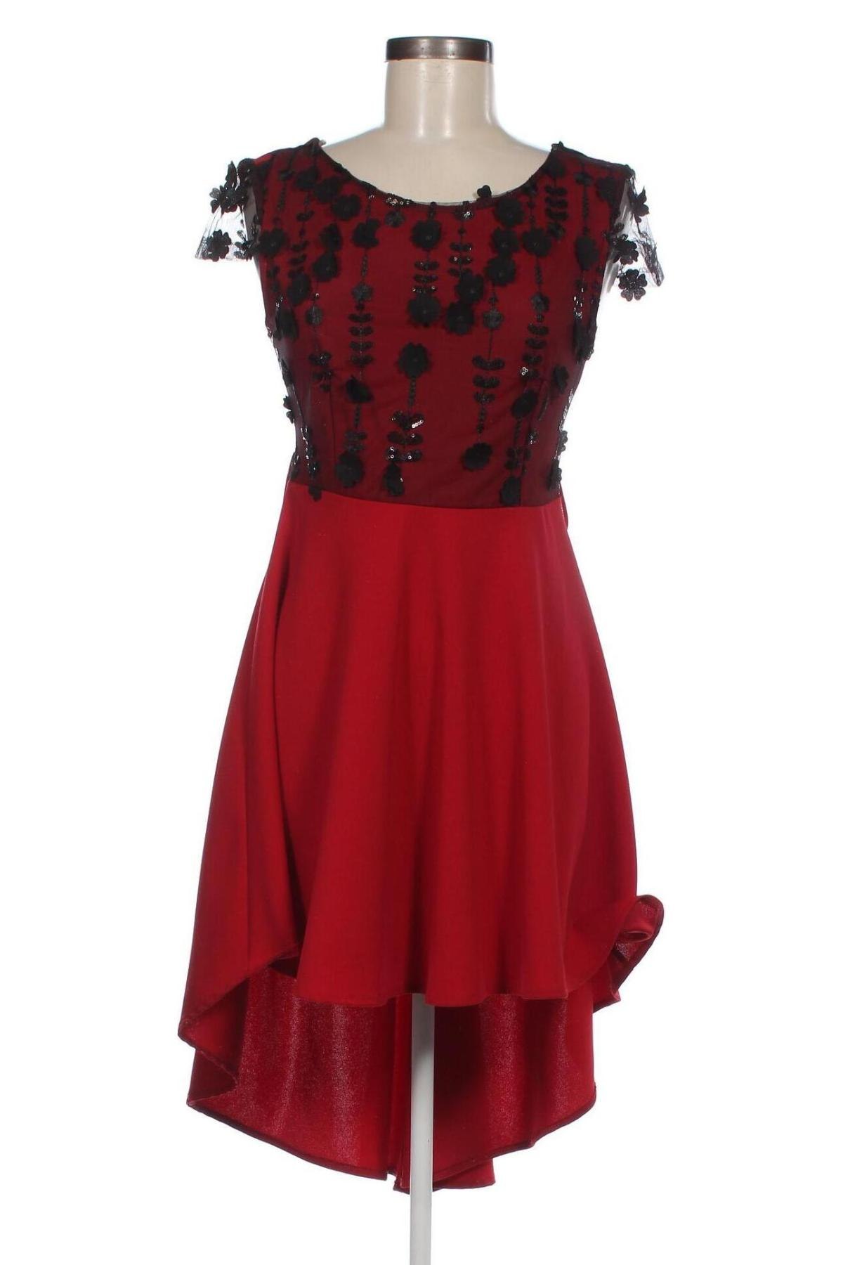 Kleid Made In Italy, Größe M, Farbe Rot, Preis 19,28 €