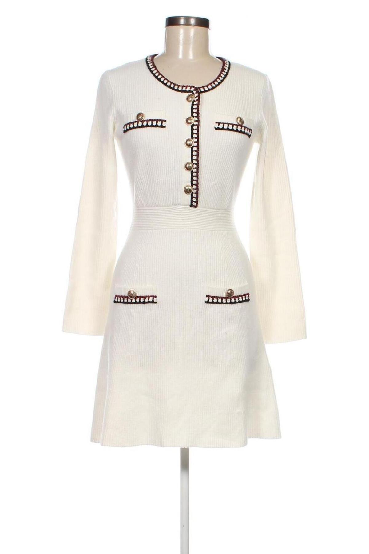 Kleid Maje, Größe S, Farbe Weiß, Preis € 186,57