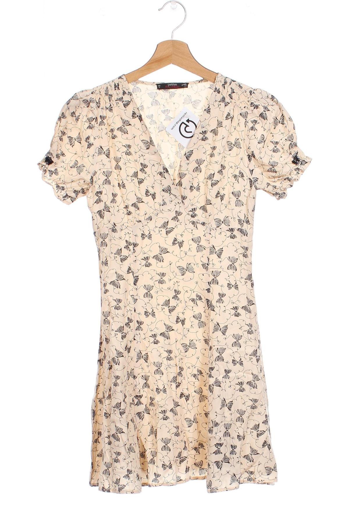 Kleid Miss Selfridge, Größe XS, Farbe Beige, Preis 8,29 €