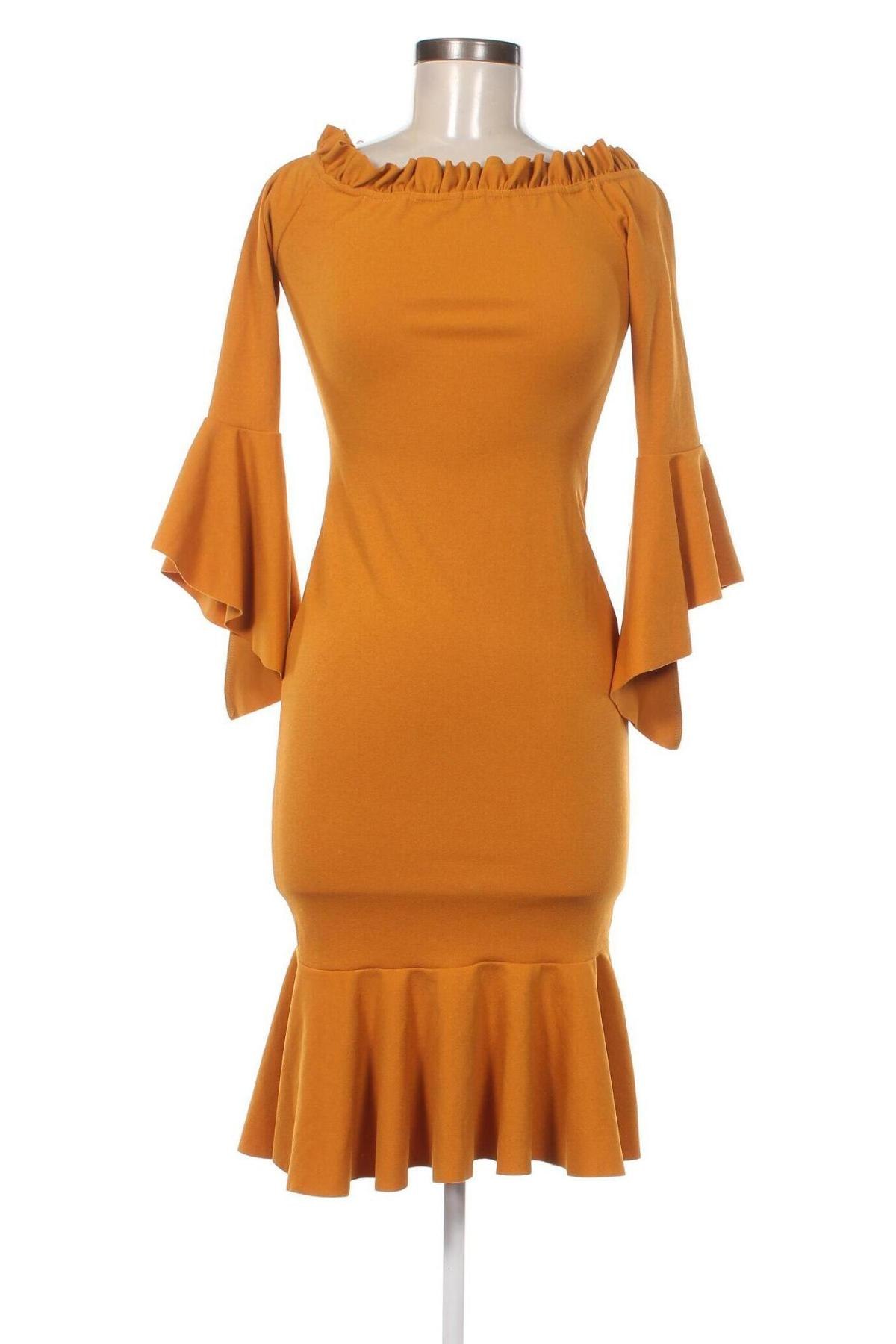 Φόρεμα Missi London, Μέγεθος XS, Χρώμα Κίτρινο, Τιμή 19,79 €