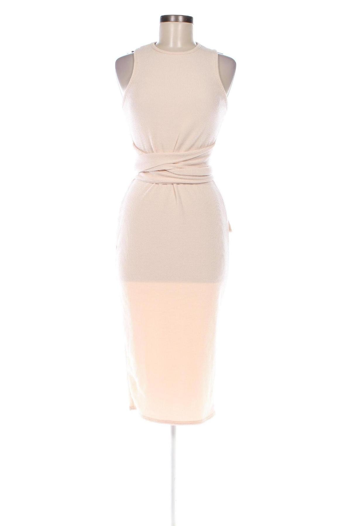 Φόρεμα Misspap, Μέγεθος M, Χρώμα  Μπέζ, Τιμή 11,13 €