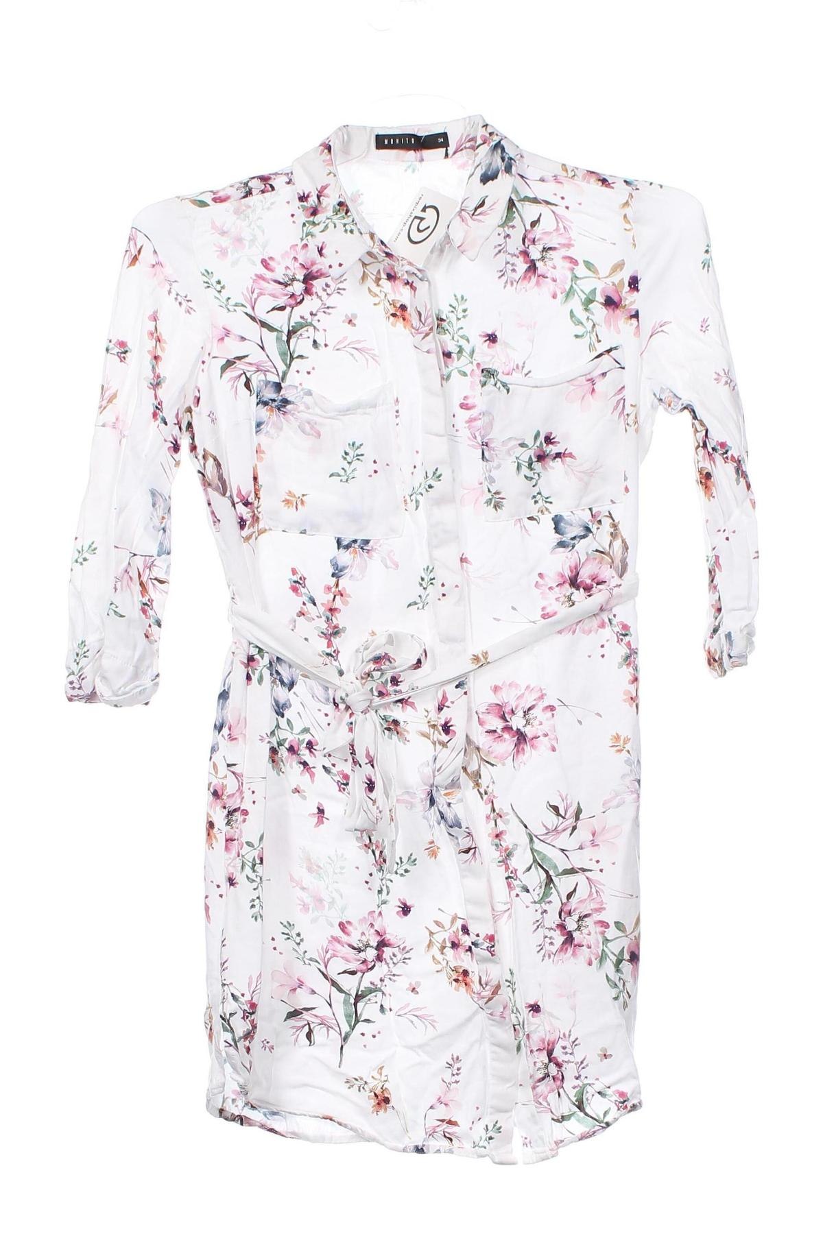 Kleid Mohito, Größe XS, Farbe Weiß, Preis 14,83 €