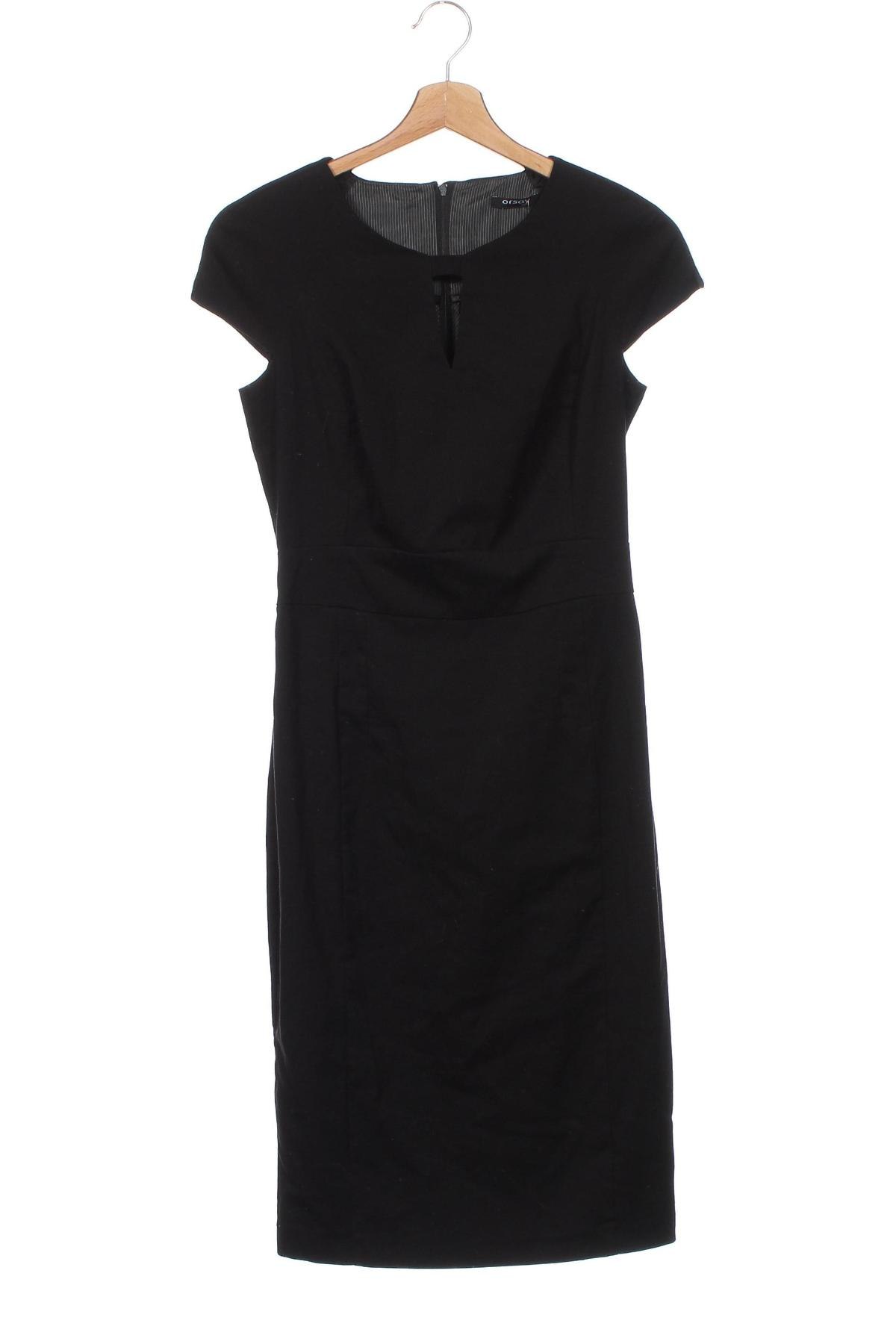 Kleid Orsay, Größe XS, Farbe Schwarz, Preis 7,56 €