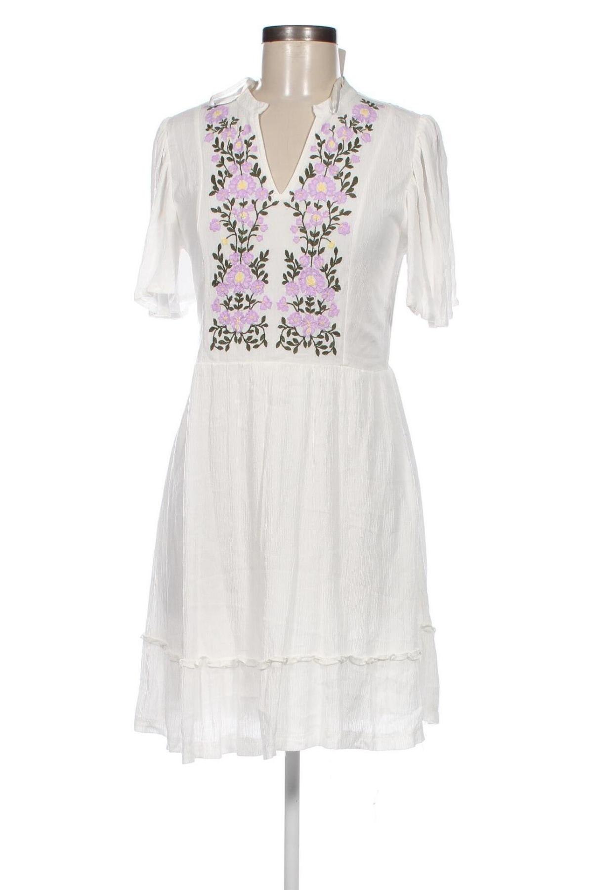 Φόρεμα Pieces, Μέγεθος S, Χρώμα Λευκό, Τιμή 25,66 €