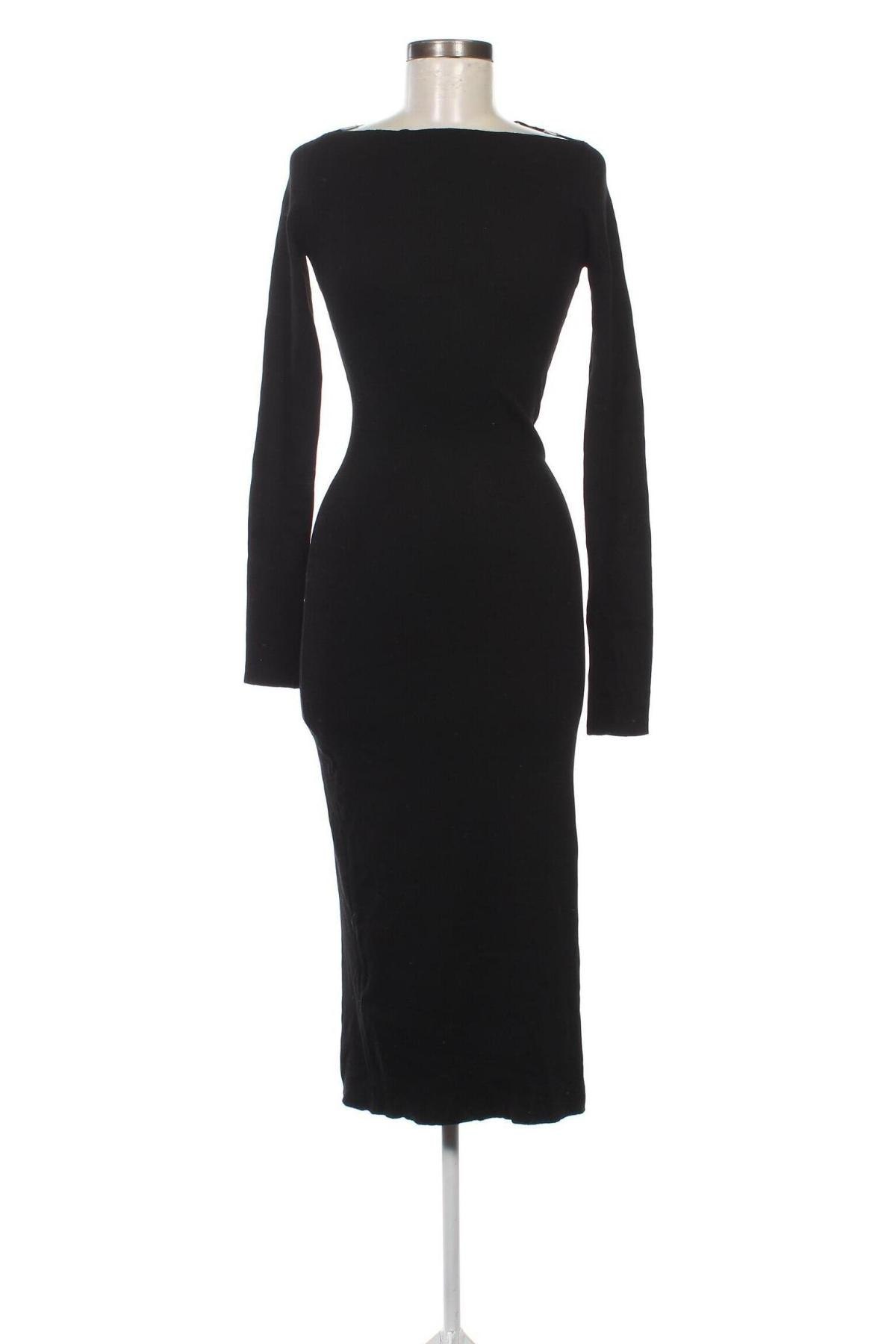 Φόρεμα Pull&Bear, Μέγεθος L, Χρώμα Μαύρο, Τιμή 14,23 €