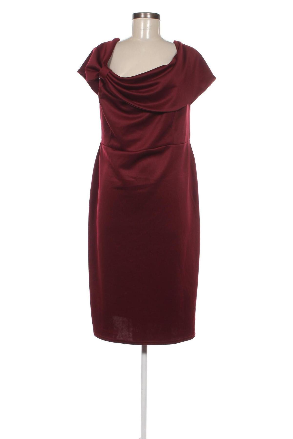 Φόρεμα Quiz, Μέγεθος XXL, Χρώμα Κόκκινο, Τιμή 34,64 €