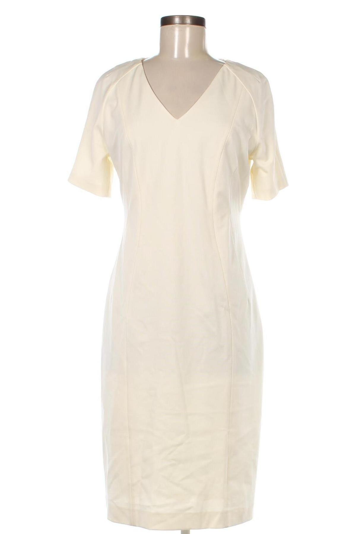 Kleid Rene Lezard, Größe M, Farbe Ecru, Preis 29,36 €