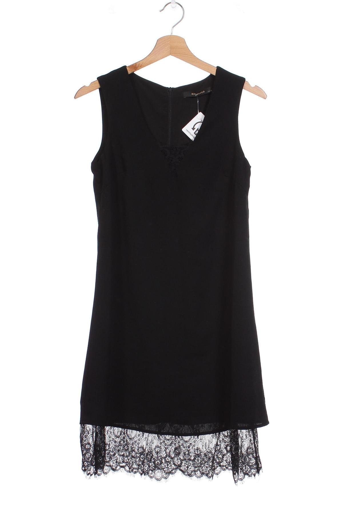 Kleid Reserved, Größe XS, Farbe Schwarz, Preis 8,45 €
