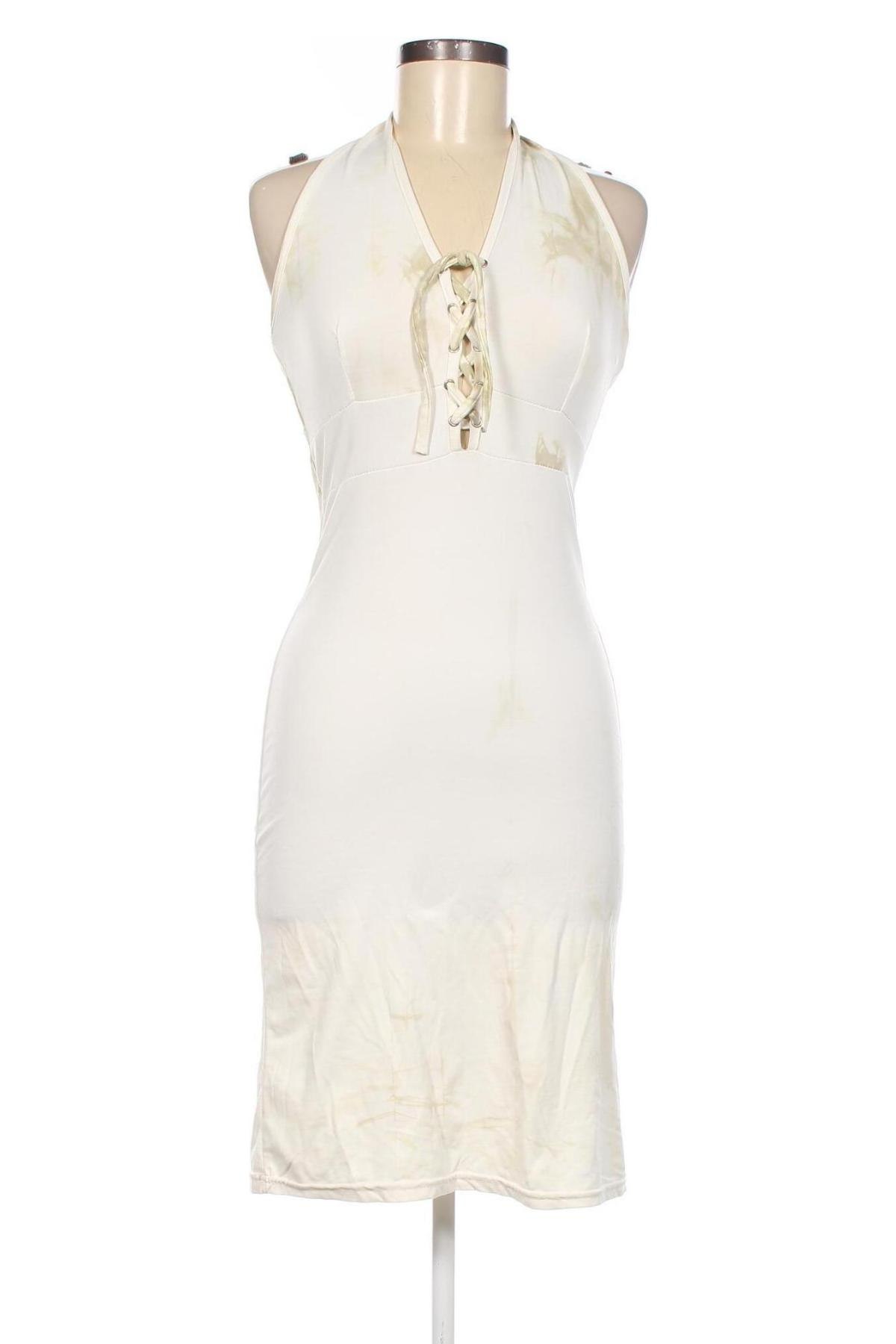 Kleid Risskio, Größe S, Farbe Ecru, Preis 16,25 €