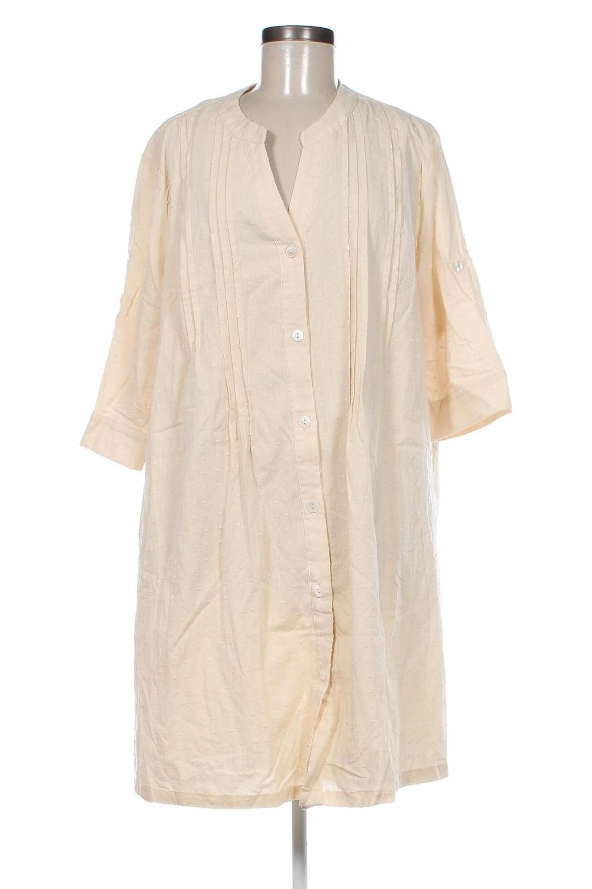Kleid SHEIN, Größe XXL, Farbe Ecru, Preis 23,53 €