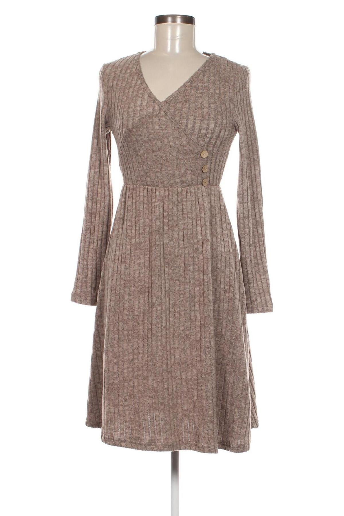 Kleid SHEIN, Größe S, Farbe Beige, Preis 8,07 €