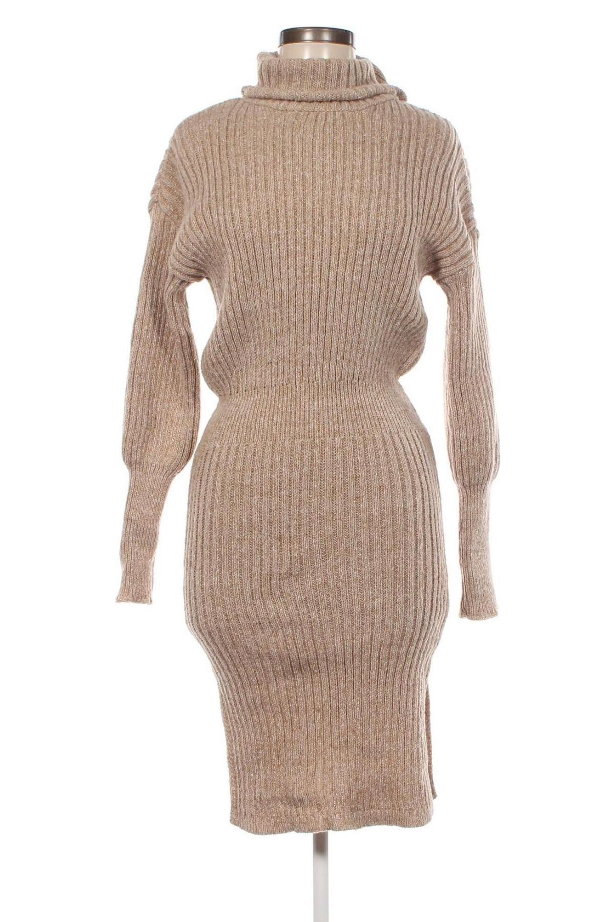 Kleid SHEIN, Größe XS, Farbe Beige, Preis 20,18 €