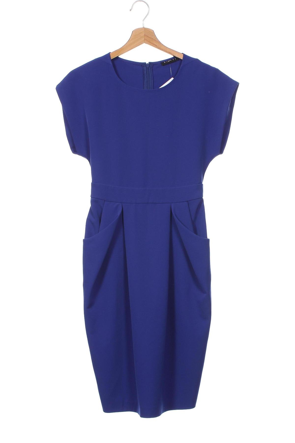 Šaty  Sisley, Veľkosť XXS, Farba Modrá, Cena  23,91 €