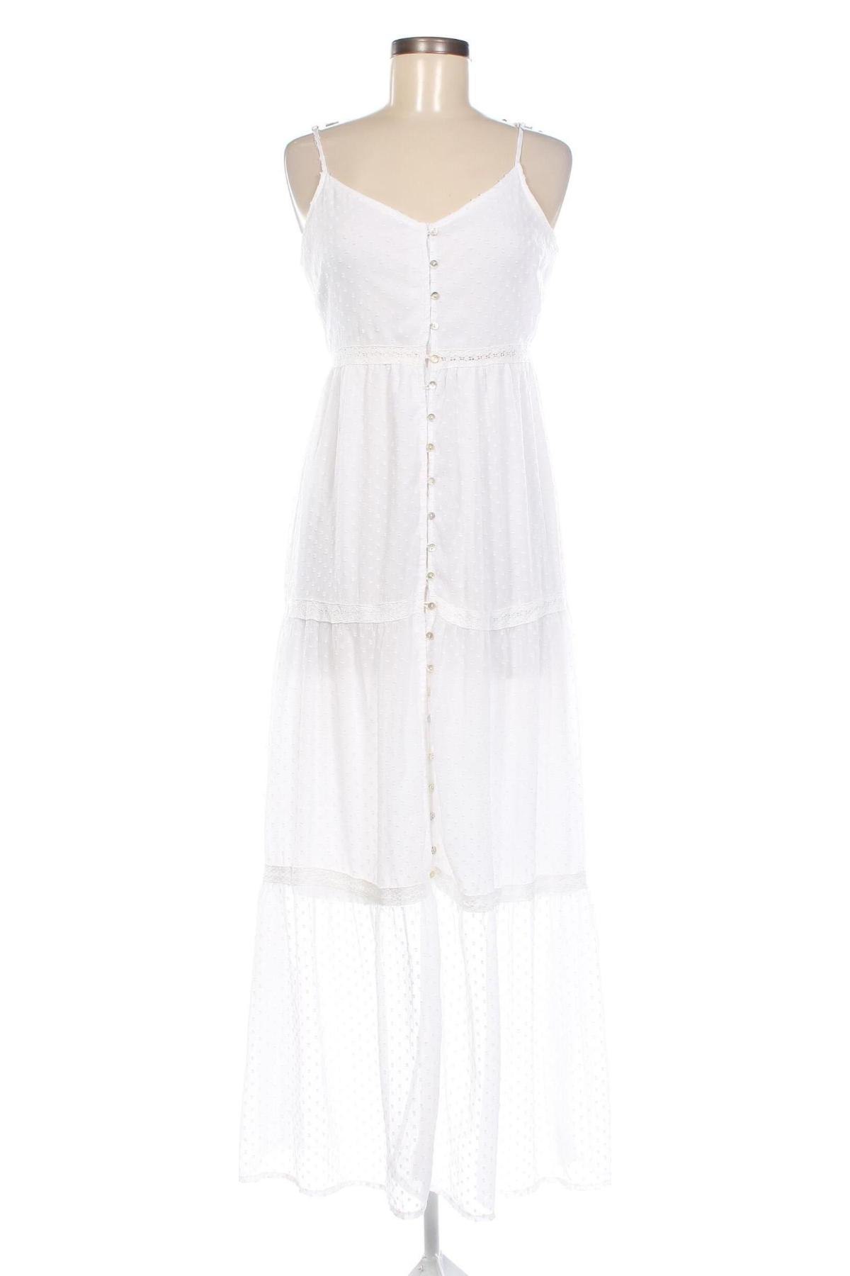 Φόρεμα Stradivarius, Μέγεθος L, Χρώμα Λευκό, Τιμή 14,83 €