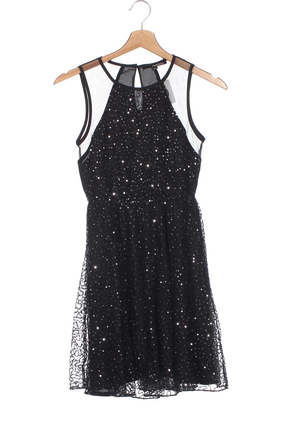 Kleid Tally Weijl, Größe XS, Farbe Schwarz, Preis € 21,00