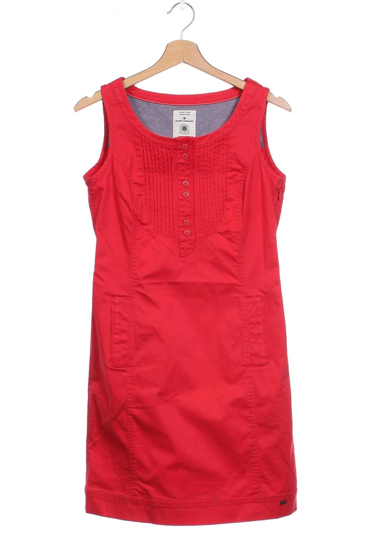 Φόρεμα Tom Tailor, Μέγεθος XS, Χρώμα Κόκκινο, Τιμή 16,69 €